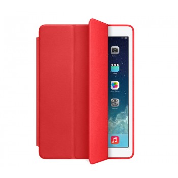 Сегментарный чехол книжка подставка на непрозрачной силиконовой основе для Ipad Pro  Красный