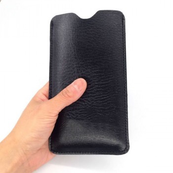 Кожаный мешок (иск. кожа) для Sony Xperia XA Ultra  Черный