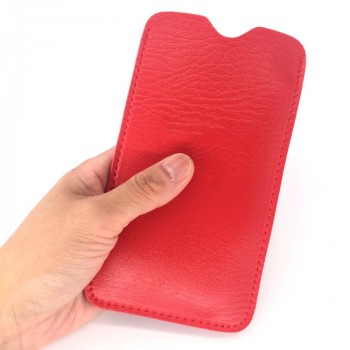 Кожаный мешок (иск. кожа) для Sony Xperia XA Ultra  Красный