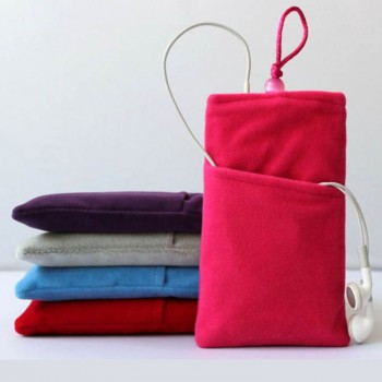 Войлочный мешок с бархатным покрытием и отсеком для карт для Sony Xperia XA Ultra  Пурпурный