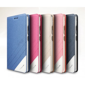 Чехол горизонтальная книжка подставка текстура Линии на силиконовой основе для Xiaomi RedMi 4 Pro 