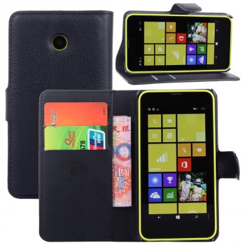 Чехол портмоне подставка на магнитной защелке для Nokia Lumia 630
