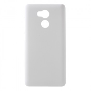 Пластиковый непрозрачный матовый чехол для Xiaomi RedMi 4 Pro  Белый