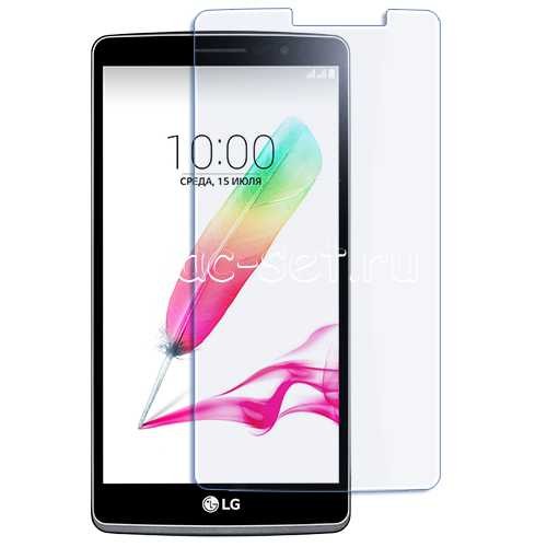 Неполноэкранное защитное стекло для LG G4