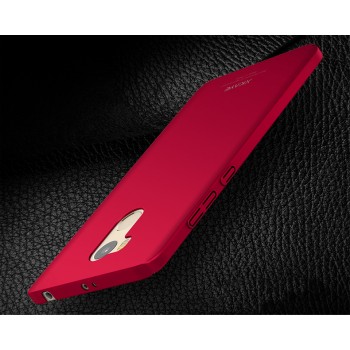 Пластиковый непрозрачный матовый чехол для Xiaomi RedMi 4 Pro Красный