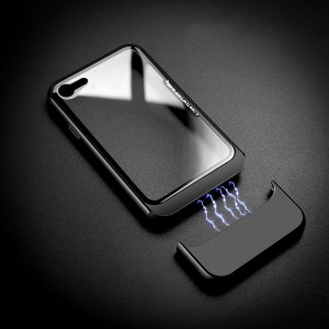 Двухкомпонентный сборный пластиковый матовый чехол на магнитных креплениях для Iphone 6/6s