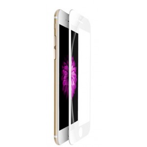 3D полноэкранное ультратонкое износоустойчивое сколостойкое олеофобное защитное стекло для Iphone 7 Plus Белый