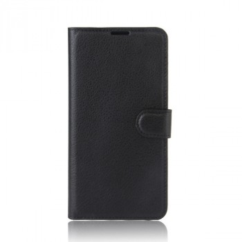 Чехол портмоне подставка с магнитной защелкой для Samsung Galaxy Alpha Черный