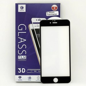 Премиум 5D Full Cover полноэкранное безосколочное защитное стекло Mocolo со сверхточными краями для Iphone 6 Plus/6s Plus Черный