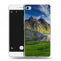 Дизайнерский пластиковый чехол для Lenovo S90 Горы