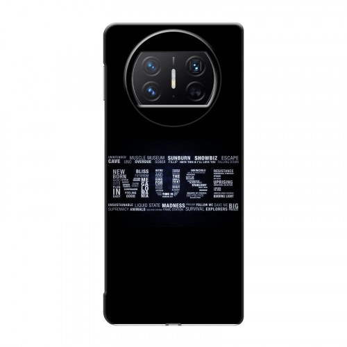 Дизайнерский пластиковый чехол для Huawei Mate X3