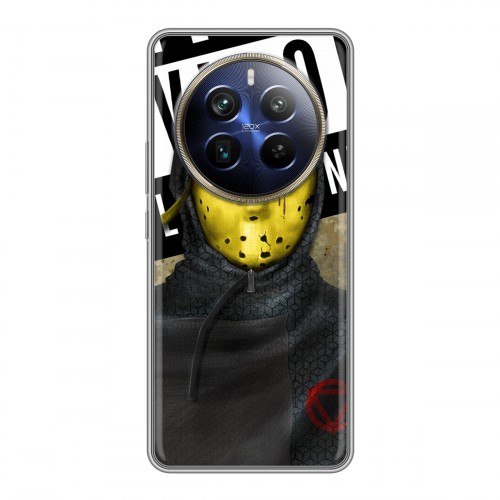 Дизайнерский силиконовый чехол для Realme 12 Plus 5G Бандитские маски