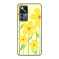 Дизайнерский силиконовый чехол для Xiaomi 12T Романтик цветы