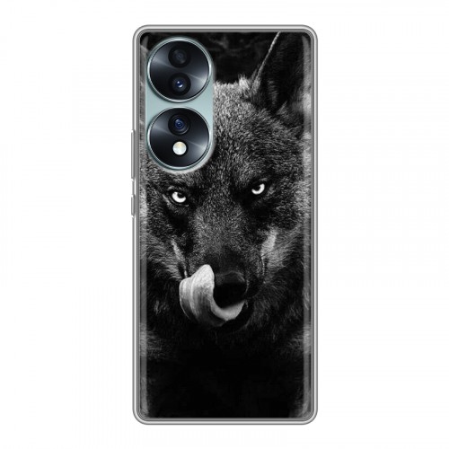 Дизайнерский силиконовый чехол для Huawei Honor 70 Волки