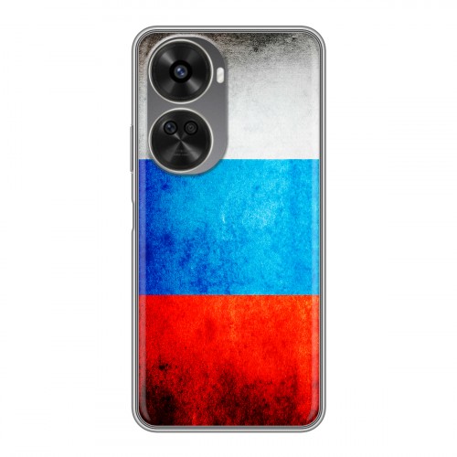 Дизайнерский силиконовый чехол для Huawei Nova 11 SE Российский флаг