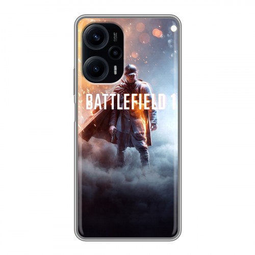 Дизайнерский силиконовый чехол для XIaomi Poco F5 Battlefield