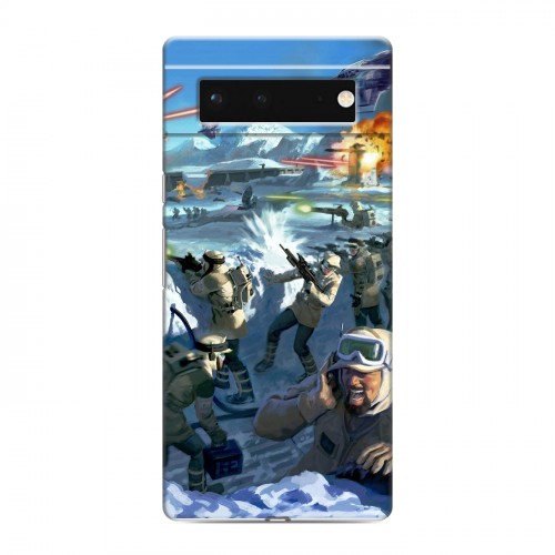 Дизайнерский пластиковый чехол для Google Pixel 6 Star Wars Battlefront
