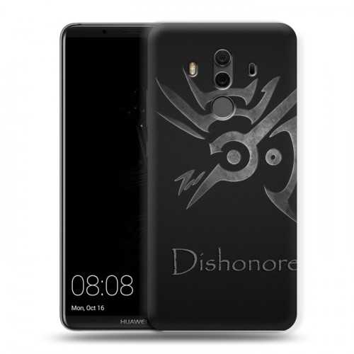 Дизайнерский пластиковый чехол для Huawei Mate 10 Pro Dishonored 2