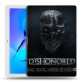 Дизайнерский силиконовый чехол для Huawei MediaPad T3 10 Dishonored 