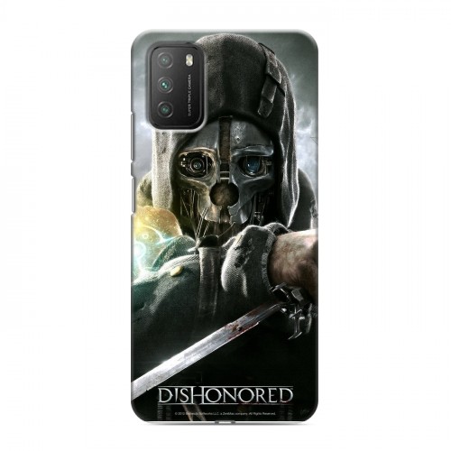 Дизайнерский пластиковый чехол для Xiaomi Poco M3 Dishonored 