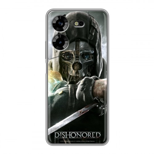 Дизайнерский силиконовый чехол для Tecno Pova 5 4G Dishonored 