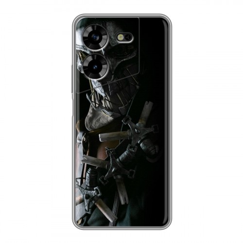 Дизайнерский силиконовый чехол для Tecno Pova 5 4G Dishonored 