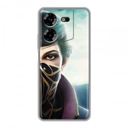 Дизайнерский силиконовый чехол для Tecno Pova 5 4G Dishonored 