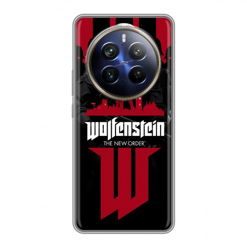 Дизайнерский силиконовый чехол для Realme 12 Plus 5G Wolfenstein