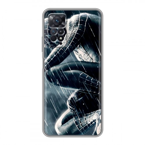 Дизайнерский силиконовый чехол для Xiaomi Redmi Note 11 Pro Человек-паук