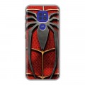Дизайнерский силиконовый чехол для Motorola Moto G9 Play Человек-паук
