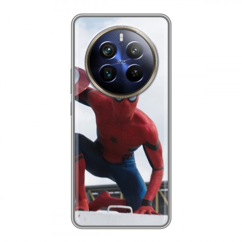 Дизайнерский силиконовый чехол для Realme 12 Plus 5G Человек-паук