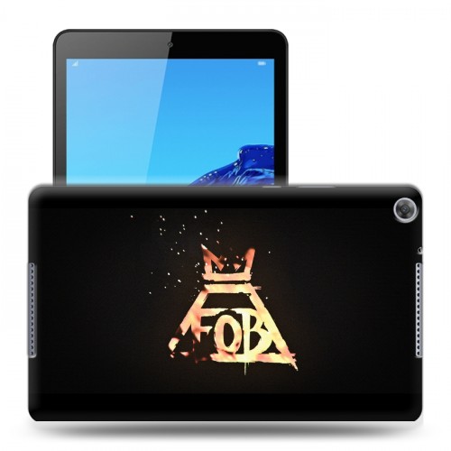 Дизайнерский силиконовый чехол для Huawei MediaPad M5 lite 8 Fall Out Boy