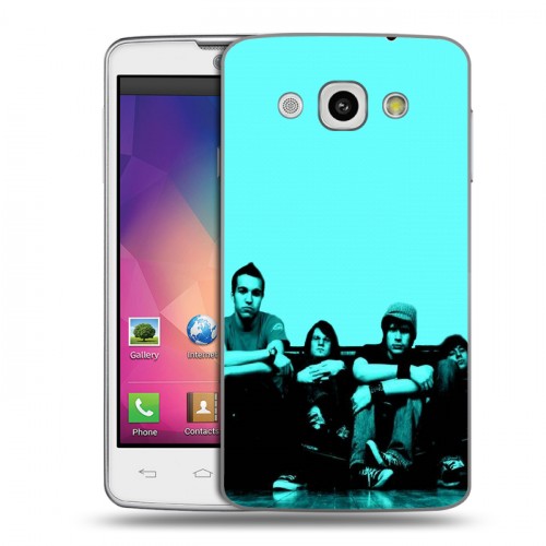 Дизайнерский пластиковый чехол для LG L60 Fall Out Boy