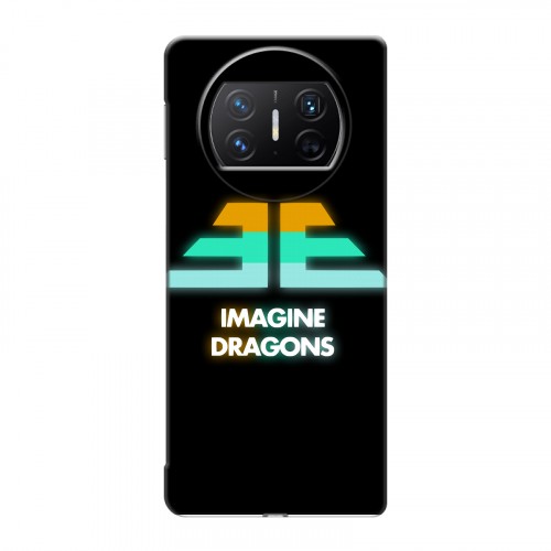 Дизайнерский пластиковый чехол для Huawei Mate X3 Imagine Dragons