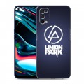 Дизайнерский силиконовый с усиленными углами чехол для Realme 7 Pro Linkin Park