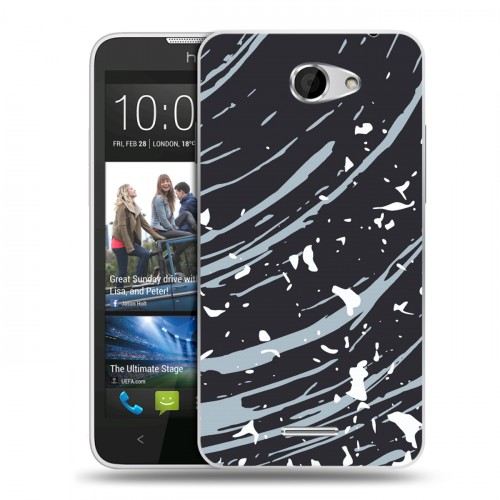 Дизайнерский пластиковый чехол для HTC Desire 516 Абстракции