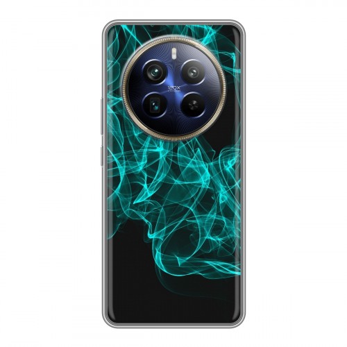 Дизайнерский силиконовый чехол для Realme 12 Plus 5G Абстракции Дым