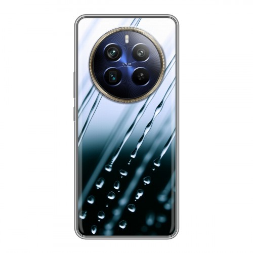 Дизайнерский силиконовый чехол для Realme 12 Plus 5G Абстракции Капли