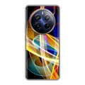 Дизайнерский силиконовый чехол для Realme 12 Plus 5G Красочные абстракции