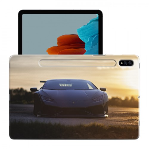 Дизайнерский силиконовый чехол для Samsung Galaxy Tab S7 Lamborghini