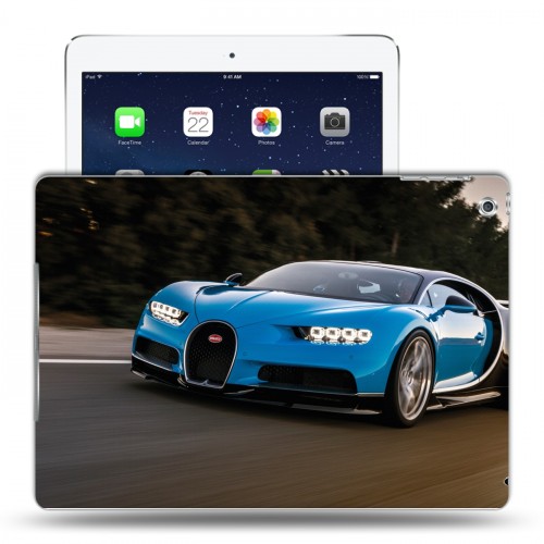 Дизайнерский пластиковый чехол для Ipad (2017) bugatti