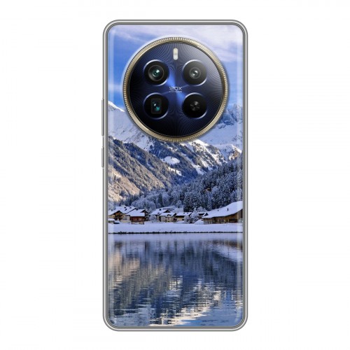 Дизайнерский силиконовый чехол для Realme 12 Plus 5G озеро