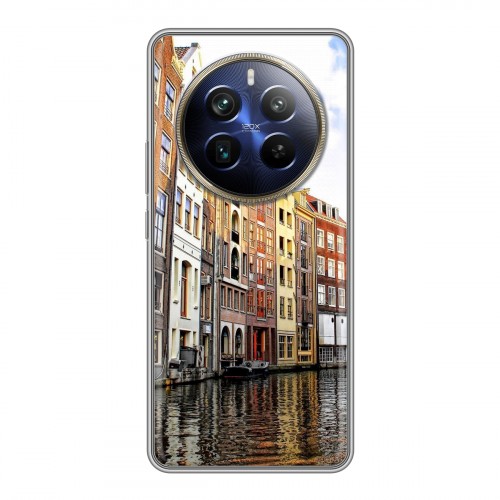 Дизайнерский силиконовый чехол для Realme 12 Plus 5G амстердам