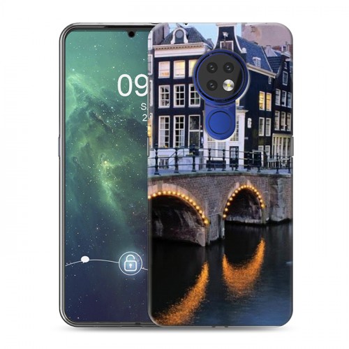 Дизайнерский пластиковый чехол для Nokia 6.2 амстердам