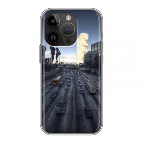 Дизайнерский силиконовый чехол для Iphone 14 Pro Лос-Анджелес