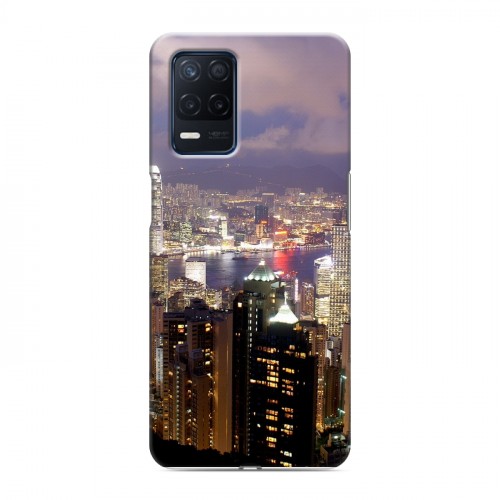 Дизайнерский силиконовый с усиленными углами чехол для Realme Narzo 30 5G Сингапур