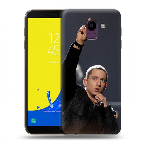 Дизайнерский пластиковый чехол для Samsung Galaxy J6 Eminem