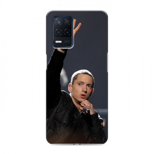 Дизайнерский силиконовый с усиленными углами чехол для Realme Narzo 30 5G Eminem