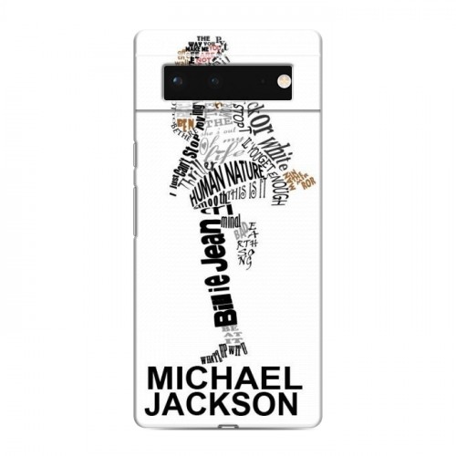 Дизайнерский пластиковый чехол для Google Pixel 6 Майкл Джексон