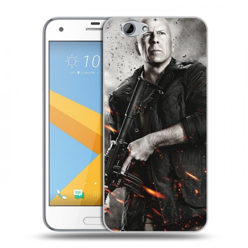 Дизайнерский пластиковый чехол для HTC One A9S Bruce willis